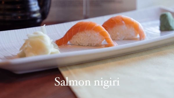 Teak Loveland Salmon Nigiri