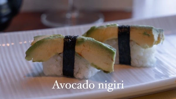 Teak Loveland Avocado Nigiri